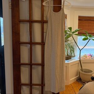 Aerie Gray Maxi Dress Size Small